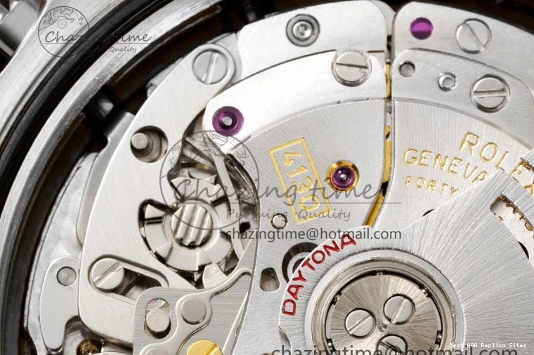 Good Copy Rolex Watches Oysterflex 116519 on 1:1 Best Edition Strap 2269 Rubber ZeroBulk SA Daytona Dial QF Meteorite 0116